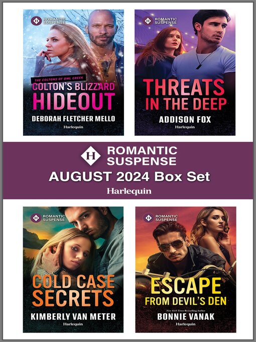 Title details for Harlequin Romantic Suspense August 2024--Box Set by Deborah Fletcher Mello - Available